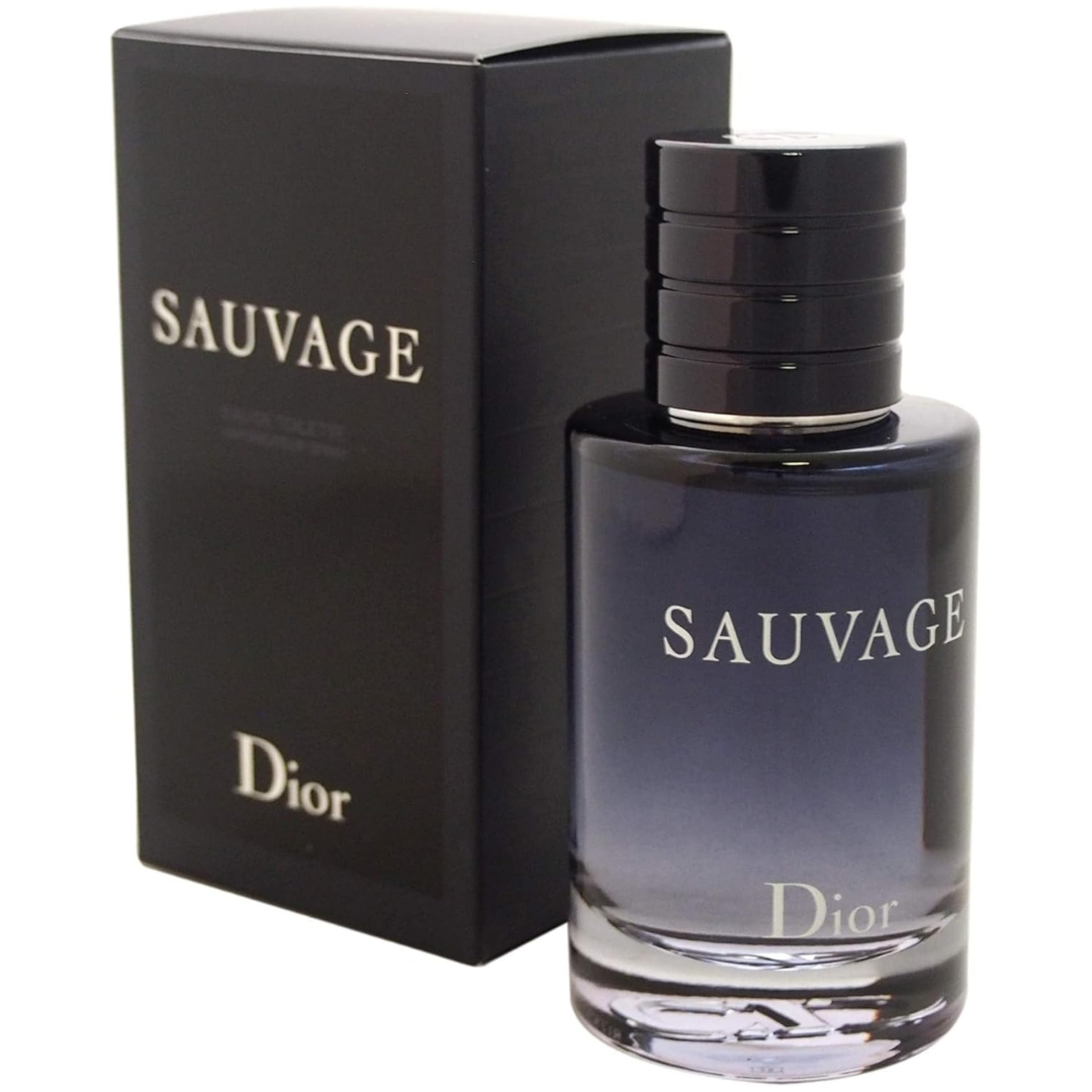 Christian Dior Sauvage Eau De Toilette Spray Cologne for Men 3.4 Oz